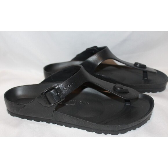 Birkenstock‎ Women's Gizeh EVA Slide Sandal Black US 6 NEW - Picture 1 of 5